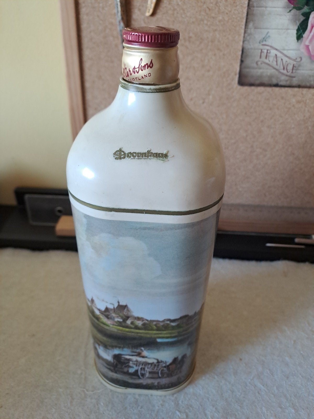 bouteille vintage vide "Johnny walker", Enlèvement
