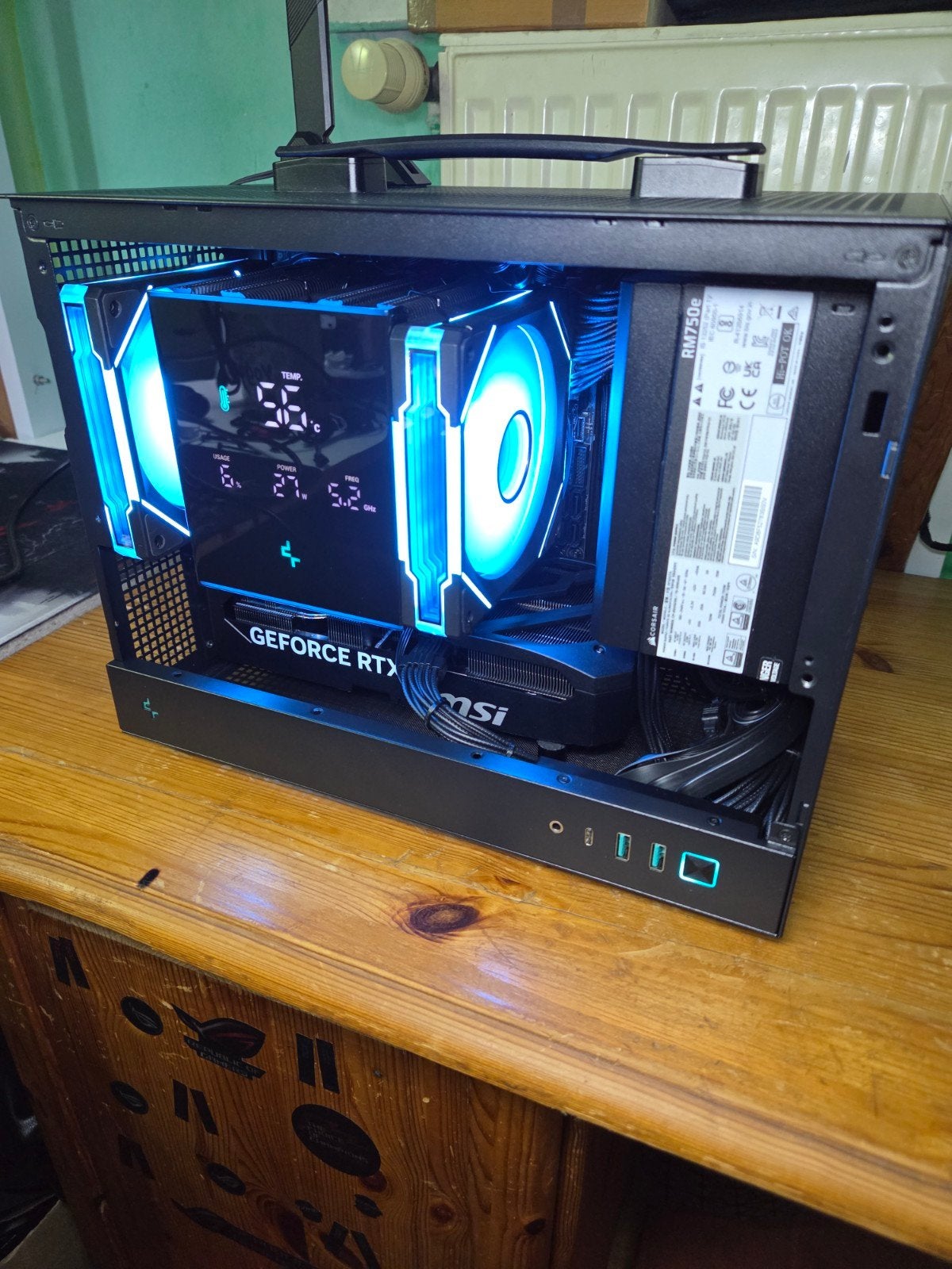 PC de jeu RTX 5070, 32 Go de mémoire DDR5, Neuf, 32 GB, 4 Ghz ou plus, Enlèvement