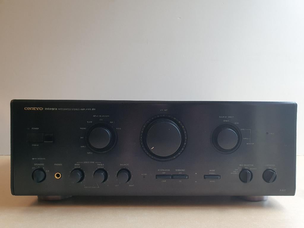 Onkyo Integra Integrated Stereo Amplifier A-807, TV, Hi-fi & Vidéo, Chaîne Hi-fi, Enlèvement