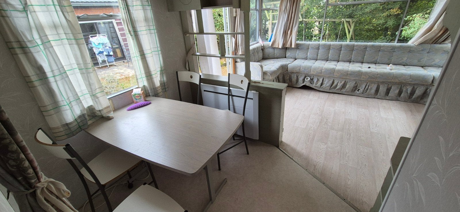 Ruime stacaravan met 3slpk, Caravans en Kamperen, Tot en met 3
