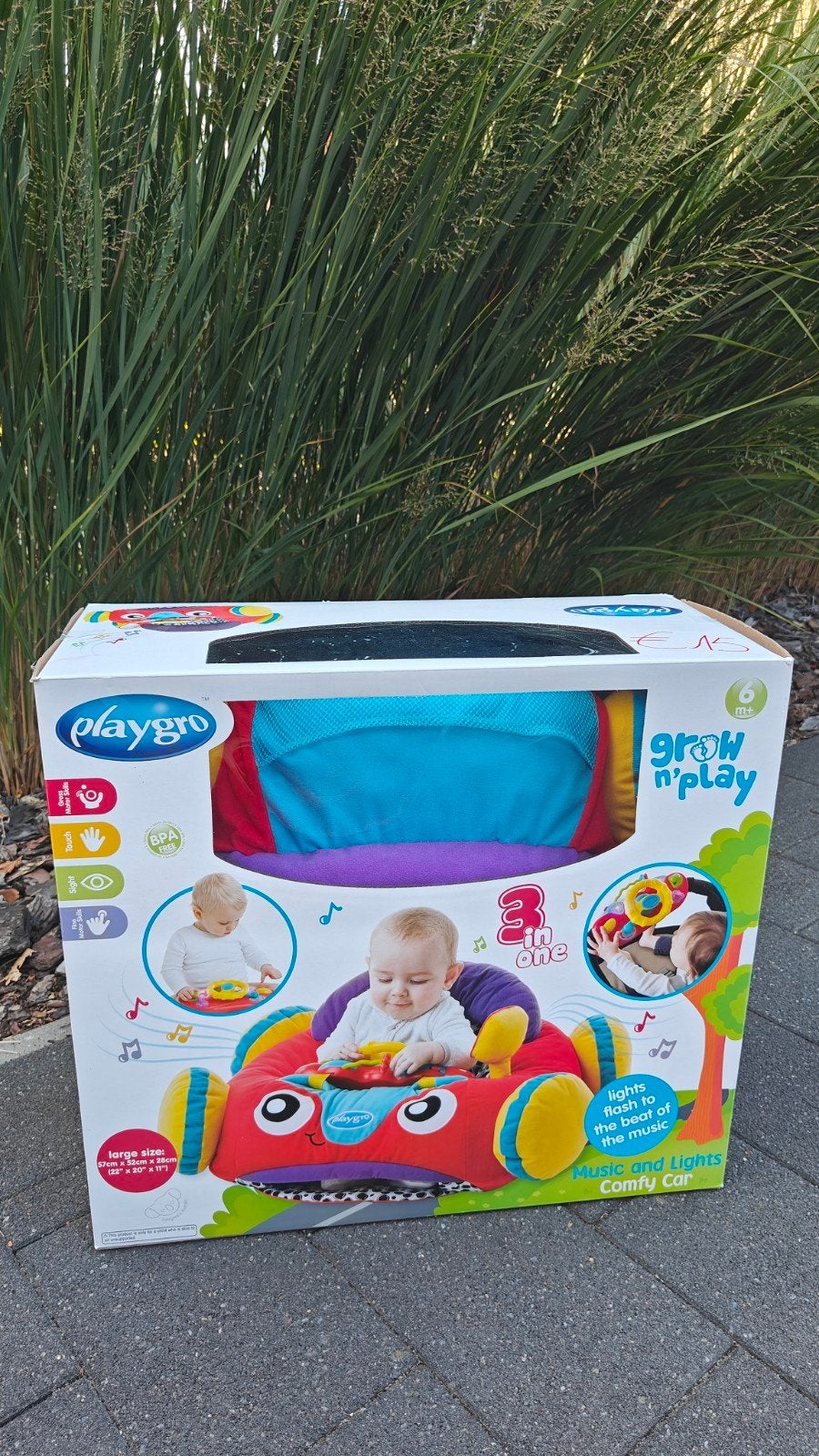 Autootje om in te zitten (zeer jonge kinderen), Ophalen, Gebruikt