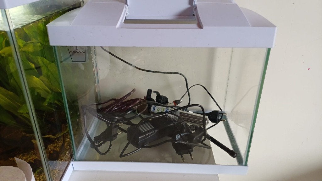 Aquarium Kit, Dieren en Toebehoren, Vissen | Aquaria en Toebehoren, Nieuw, Inclusief deksel, Inclusief planten, Inclusief toebehoren