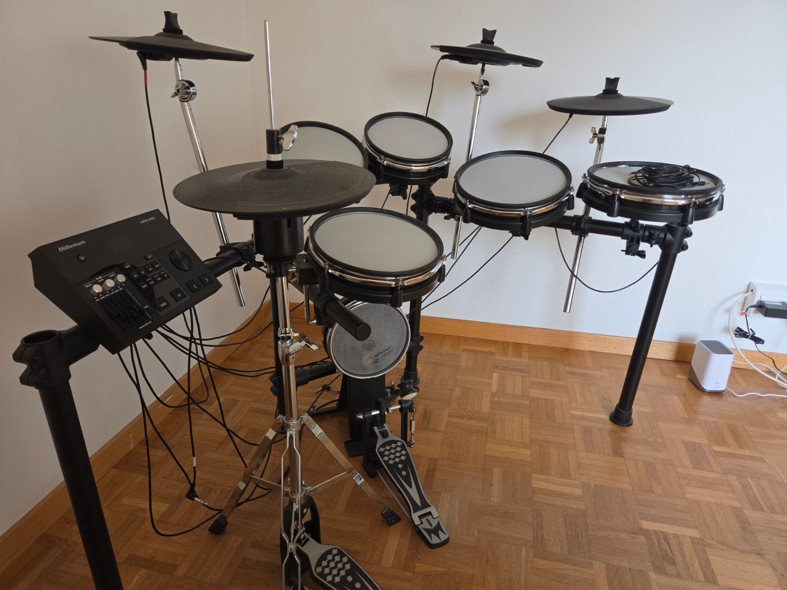 Millenium MPS-850 elektrische drumstel, Muziek en Instrumenten, Ophalen, Gebruikt, Overige merken, Elektronisch