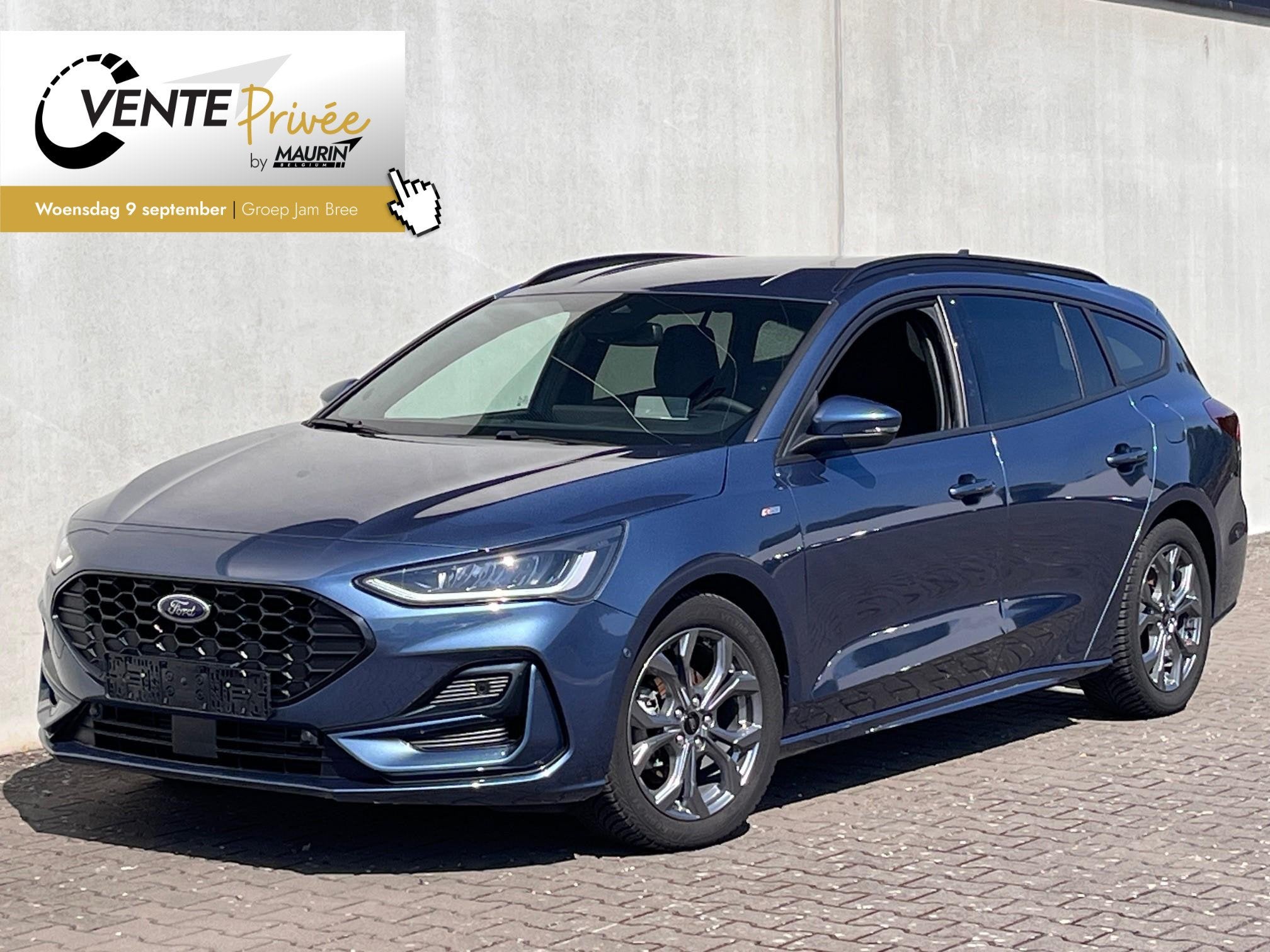Ford Focus Clipper 1.0i EcoBoost MHEV 92kW ST-Line Design, Auto's, Ford, Stof, Gebruikt, Zwart, 5 deurs