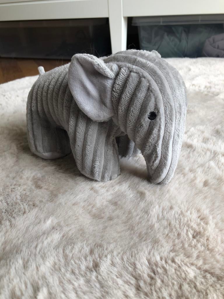 Olifant knuffel van flying tiger, Ophalen, Grijs, Nieuw, Olifant
