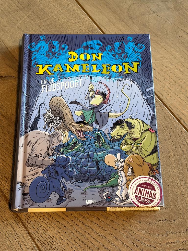 Don Kameleon en de tijdspoort, Livres, Enlèvement ou Envoi, Utilisé, Fiction général
