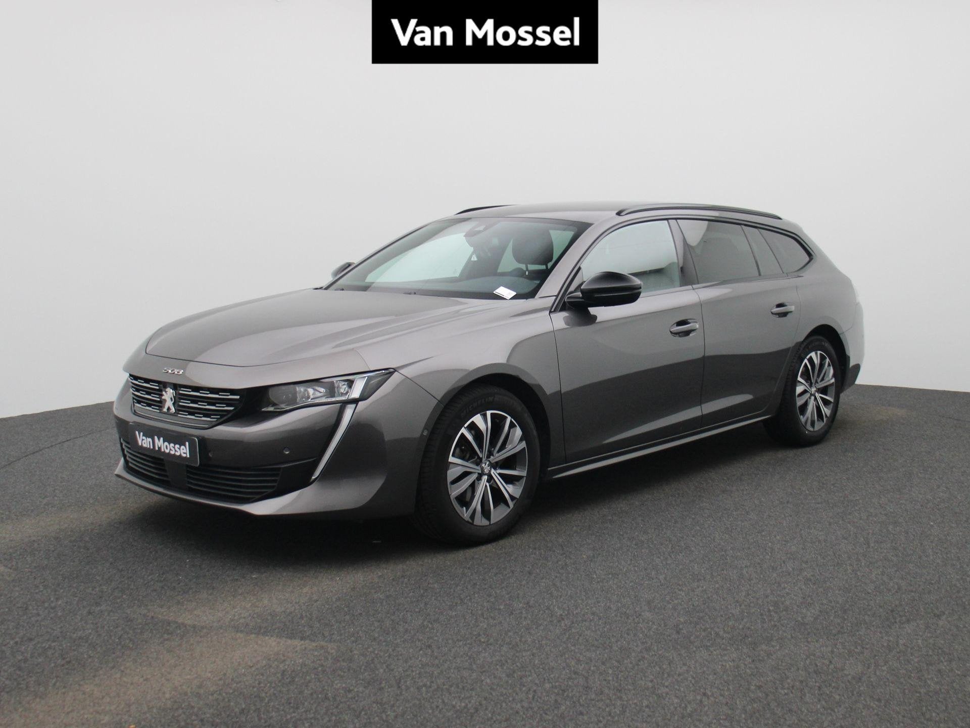 Peugeot 508 SW 1.5 BlueHDi 130 S&S EAT8 Allure Pack, Auto's, Peugeot, Stof, Gebruikt, https://public.car-pass.be/vhr/bb17a46a-a064-40ce-a45a-61344a36cb8e