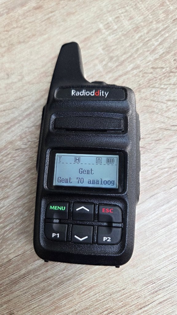 Radioddity GD-73A DMR / Analoog  UHF portable, Telecommunicatie, Zenders en Ontvangers, Zo goed als nieuw, Zender en Ontvanger