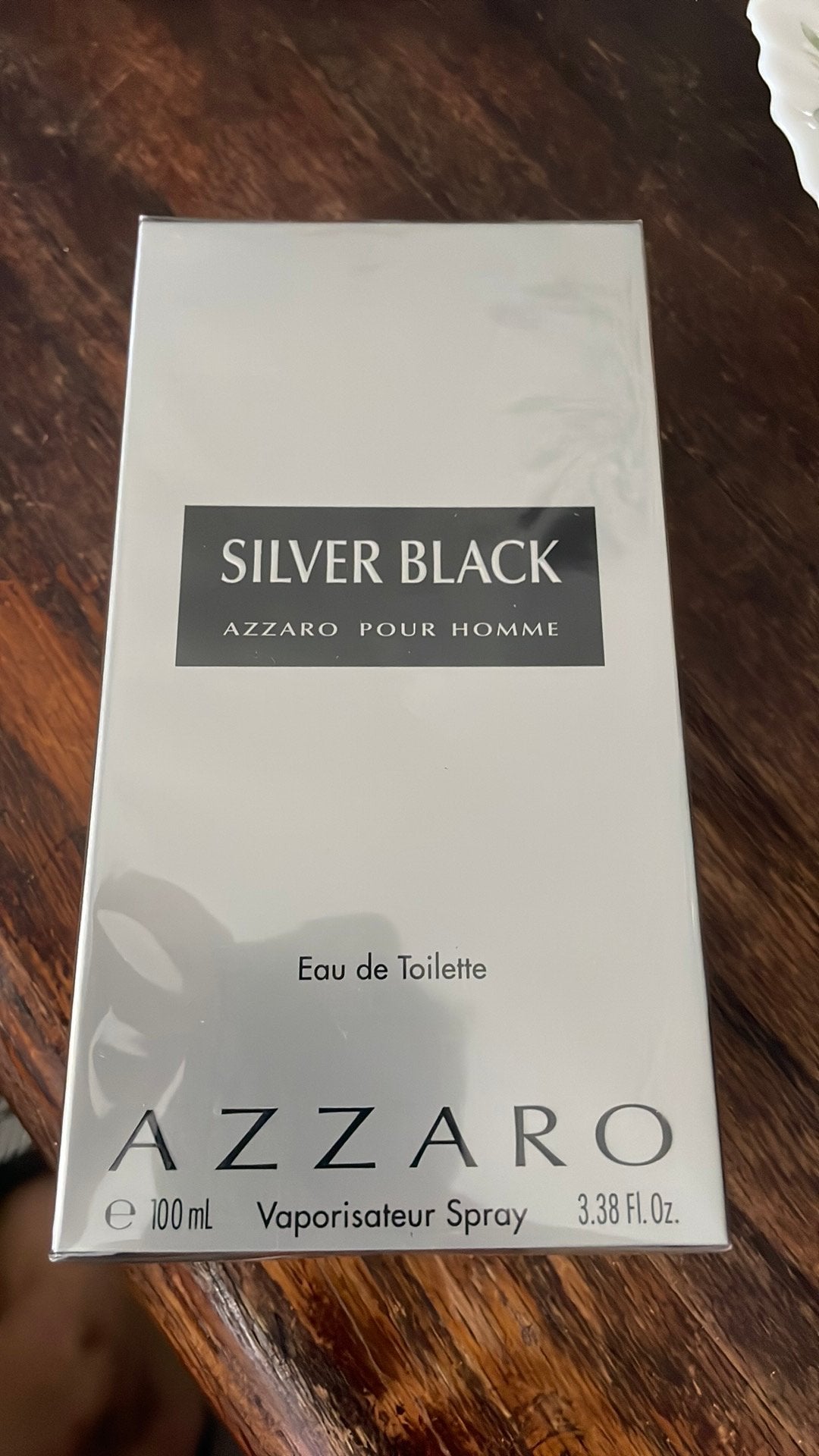 Azzaro Silver Black, Bijoux, Sacs & Beauté, Enlèvement ou Envoi, Comme neuf