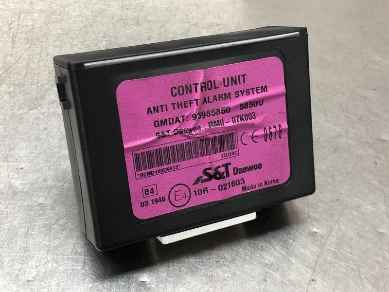MODULE D ALARME Daewoo / Chevrolet Spark (|95985850|), Autos : Pièces & Accessoires, Utilisé, Daewoo