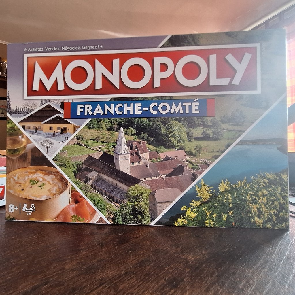 monopoly franche-comté, Hobby & Loisirs créatifs, Cinq joueurs ou plus, Enlèvement ou Envoi, Utilisé, Hasbro