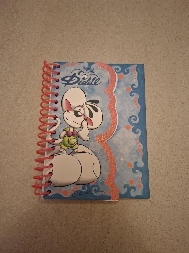 Diddl notieblokje blauw, Ophalen of Verzenden, Diddl, Nieuw, Papier, Kaart of Schrift