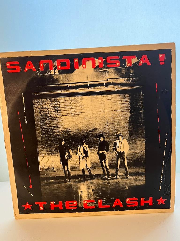 LP The Clash “Sandinista!” 3 lp, Ophalen of Verzenden, Gebruikt