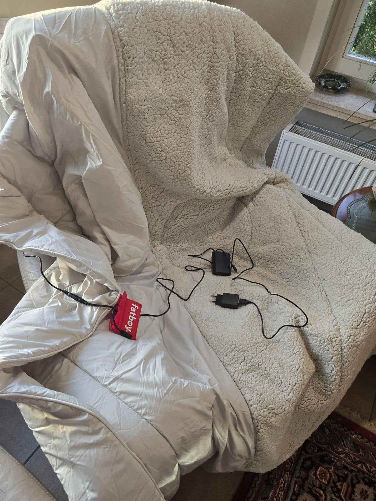 Fatboy hotspot blanket: electrische deken, Ophalen of Verzenden, Nieuw, Beige