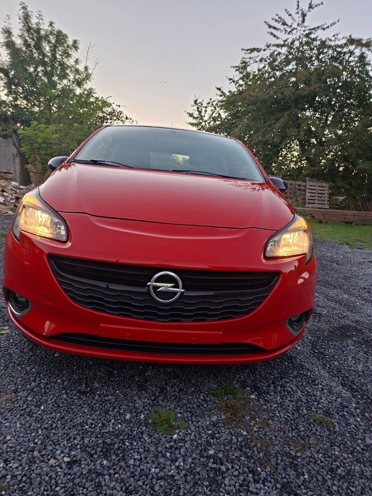 opel corsa 2015, Autos, Rouge, Achat, Euro 6, Noir