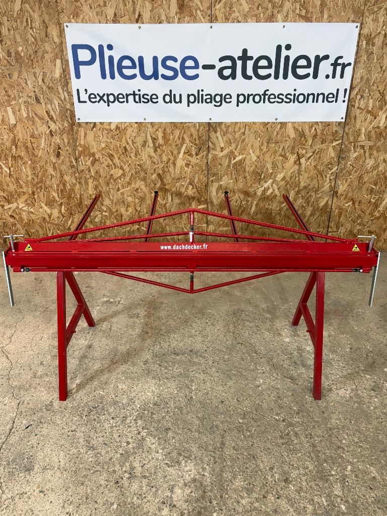 Plieuse de chantier ZRB 2000 2m + Table arrière