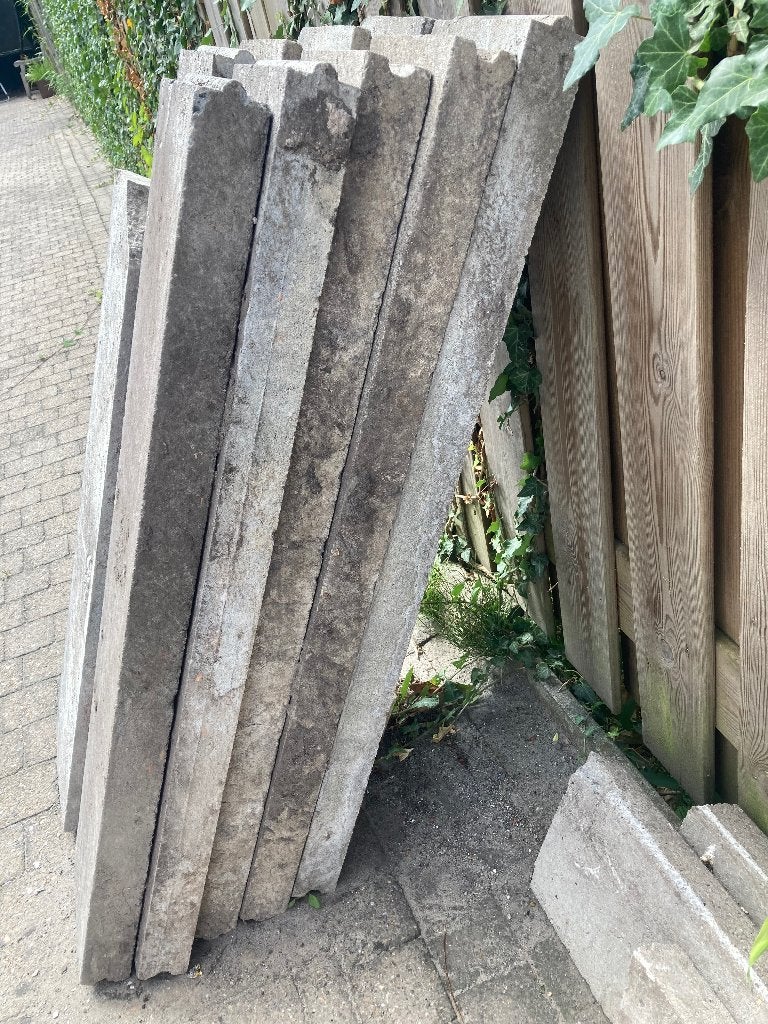 Betonnen boordsteen 100cm x 20cm, Tuin en Terras, Bielzen en Borduren, Ophalen, Gebruikt, 100 tot 200 cm, Border