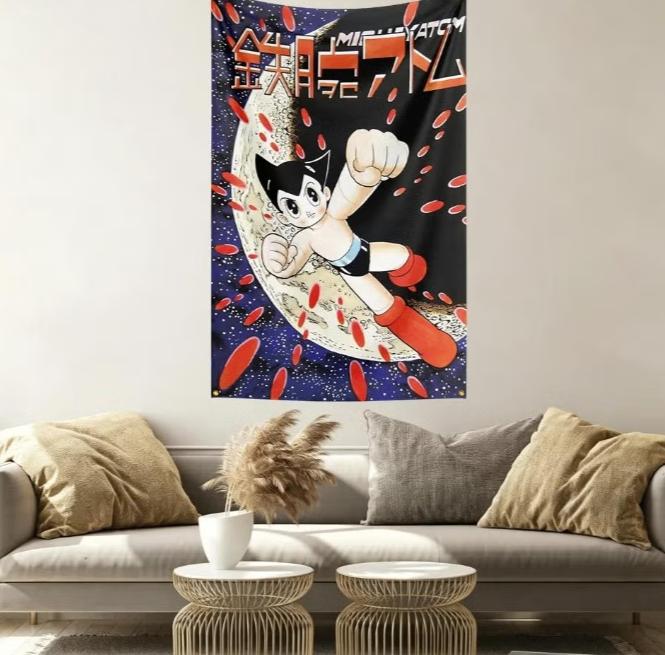Grote vlaggen Astro Boy (150x90cm), Ophalen of Verzenden, Nieuw