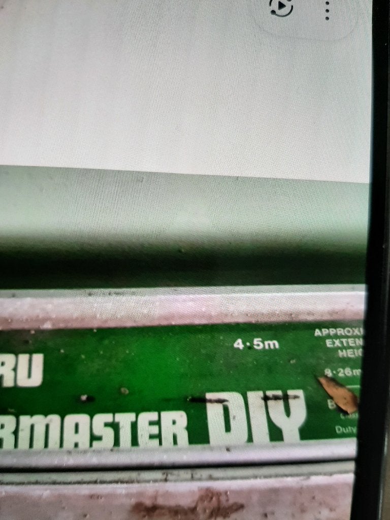 Aluminium ladder, Ophalen, Gebruikt, Ladder, Opvouwbaar of Inschuifbaar