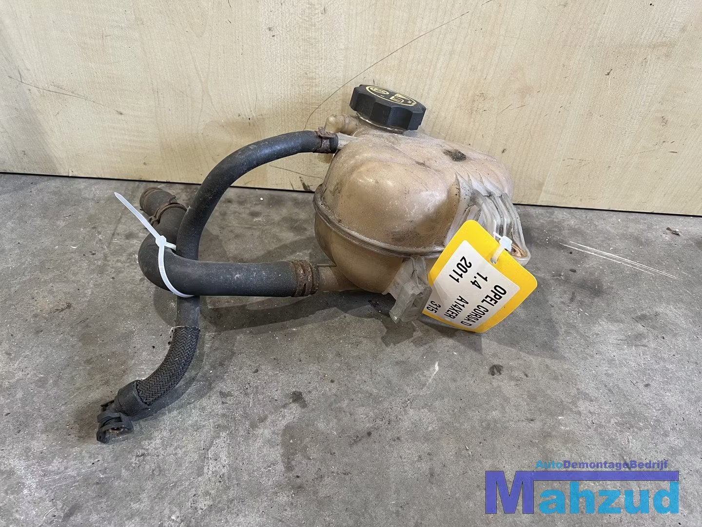 OPEL CORSA D 1.4 Koelvloeistof tank reservoir 2005-2014, Gebruikt, Opel Automobile GmbH, Kontakt@opel-infoservice.de, Opel