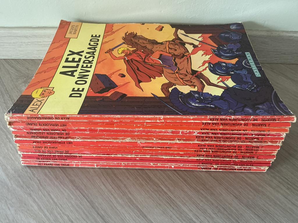 15 strips Alex, Enlèvement, Utilisé