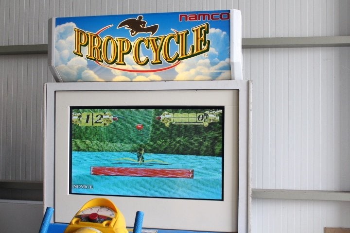 NAMCO Propcycle 3D Flying Simulator arcade, Verzamelen, Ophalen of Verzenden, Gebruikt