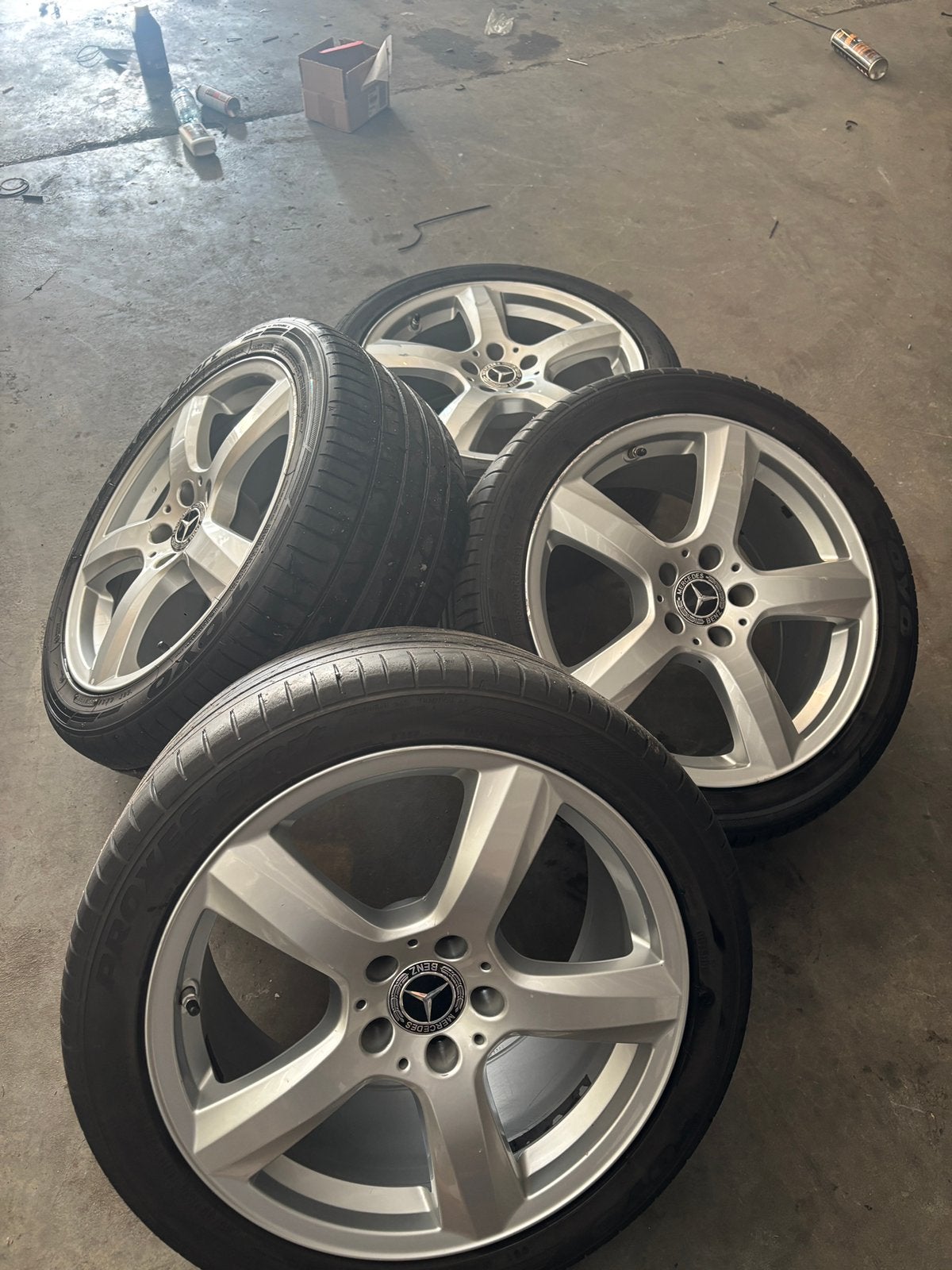 Jantes CLS, Autos : Pièces & Accessoires, Pneus & Jantes, Pneus et Jantes, 255 mm, Pneus été, 18 pouces