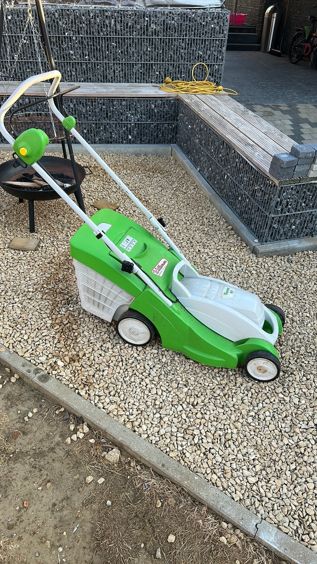 grasmachine, Ophalen, Zo goed als nieuw, Elektrische grasmaaier