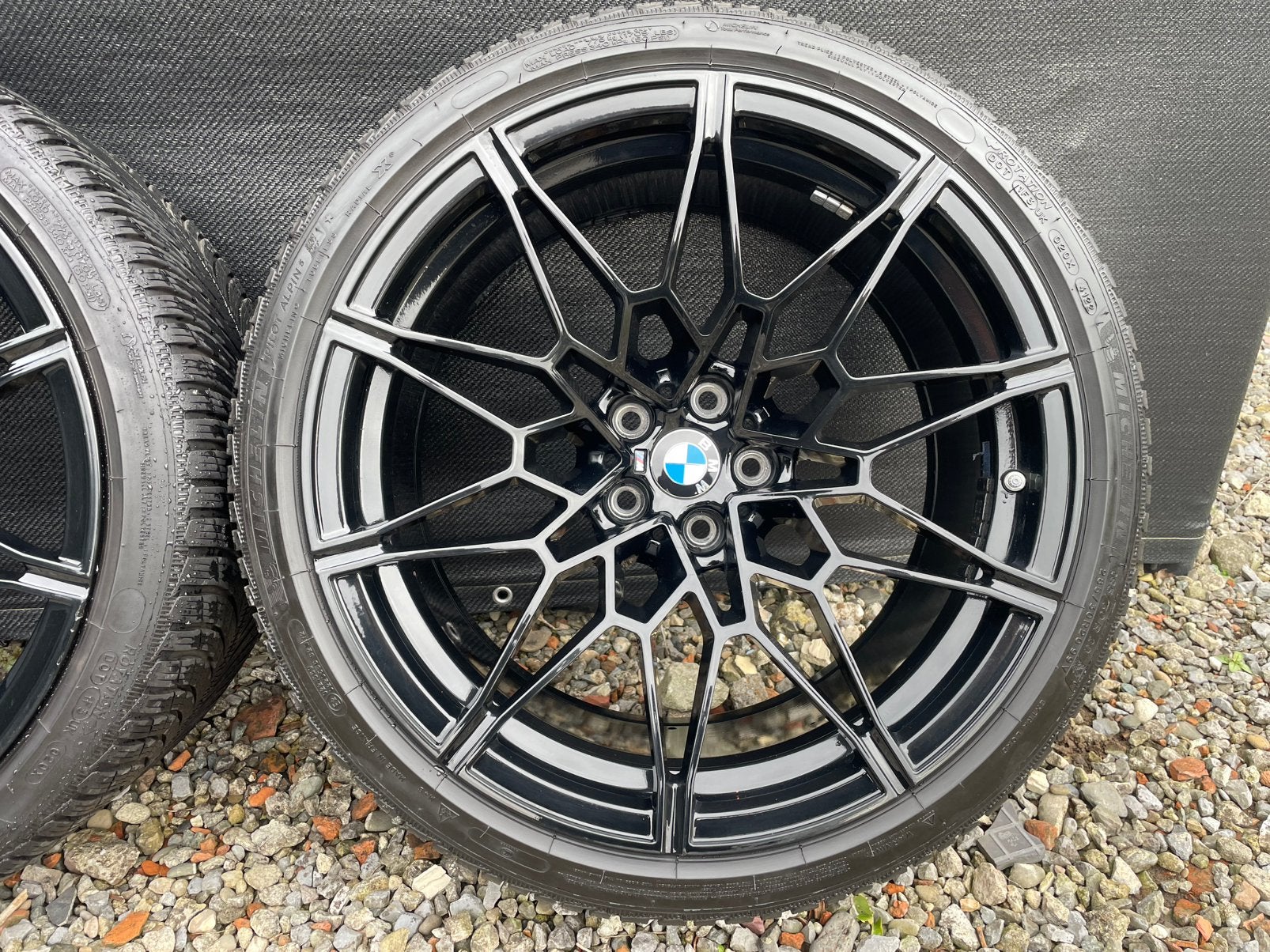 BMW M3 G80/81 OEM - originele winterset 19” en 20”, Auto-onderdelen, Ophalen, Gebruikt, 285 mm, Banden en Velgen