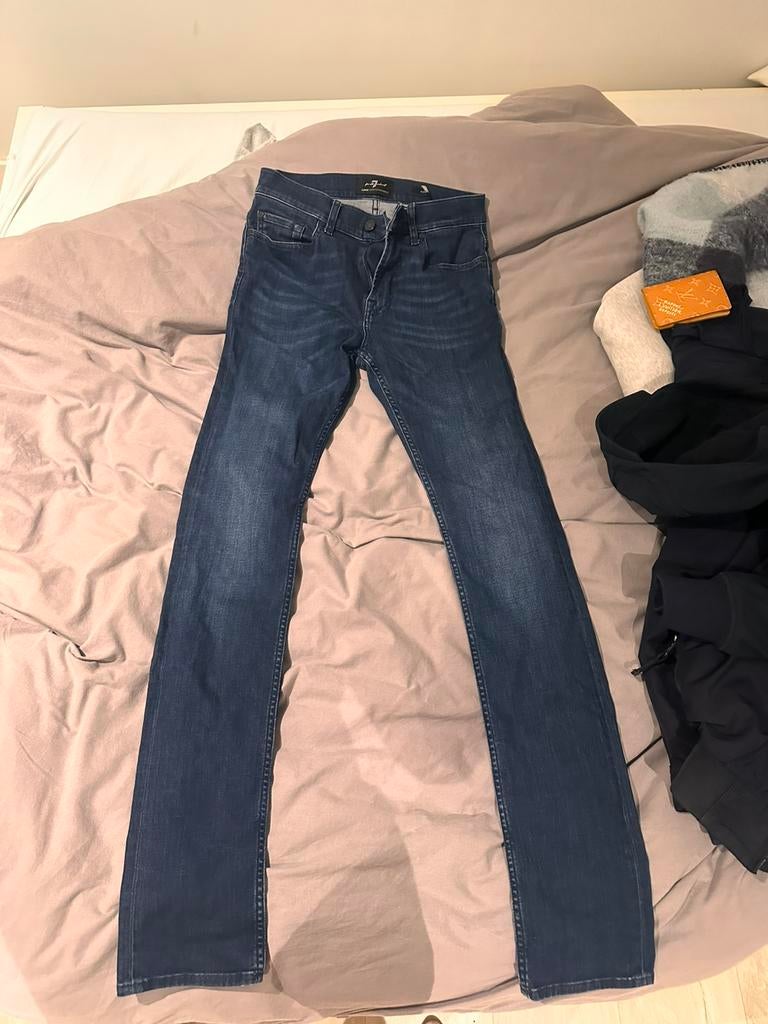 Seven Jeans Broek donker blauw, Kleding | Heren, Ophalen, Zo goed als nieuw, Blauw