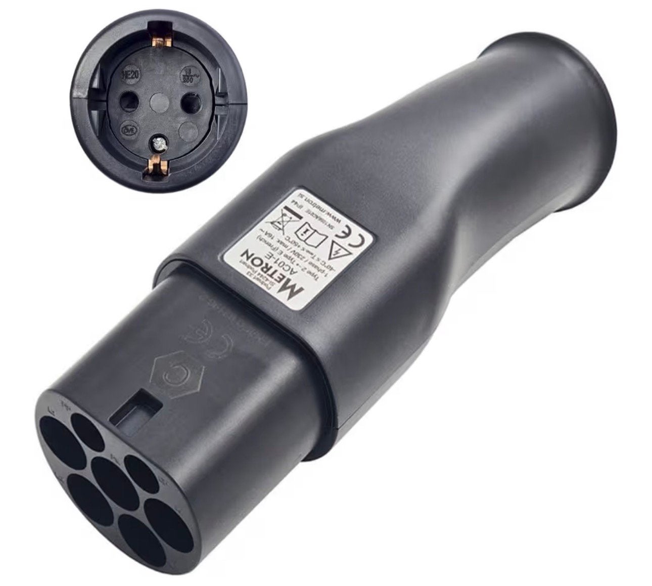 Laadpaaladapter Metron Type 2, Auto-onderdelen, Ophalen of Verzenden, Nieuw
