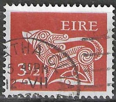 Ierland 1974/1976 - Yvert 318D - Oud Juweel - 3 1/2 p. (ST), Verzenden, Gestempeld