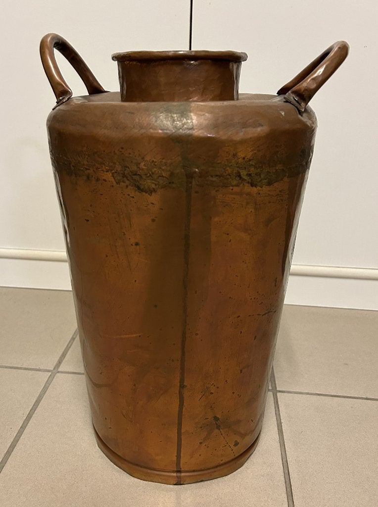 Cruche en cuivre rouge - 42 cm, Enlèvement ou Envoi, Cuivre