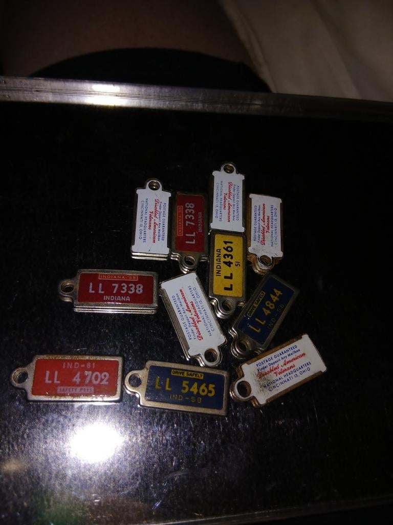 Vintage  identotags, Enlèvement ou Envoi