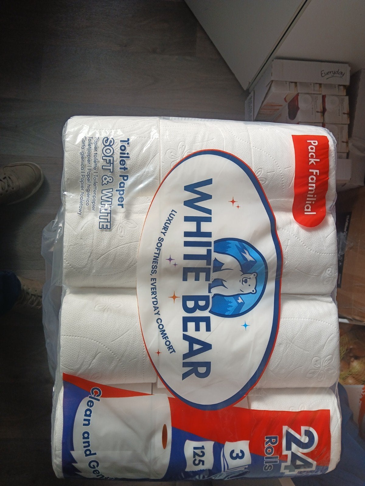 wc papier White bear, Ophalen of Verzenden, Overige typen
