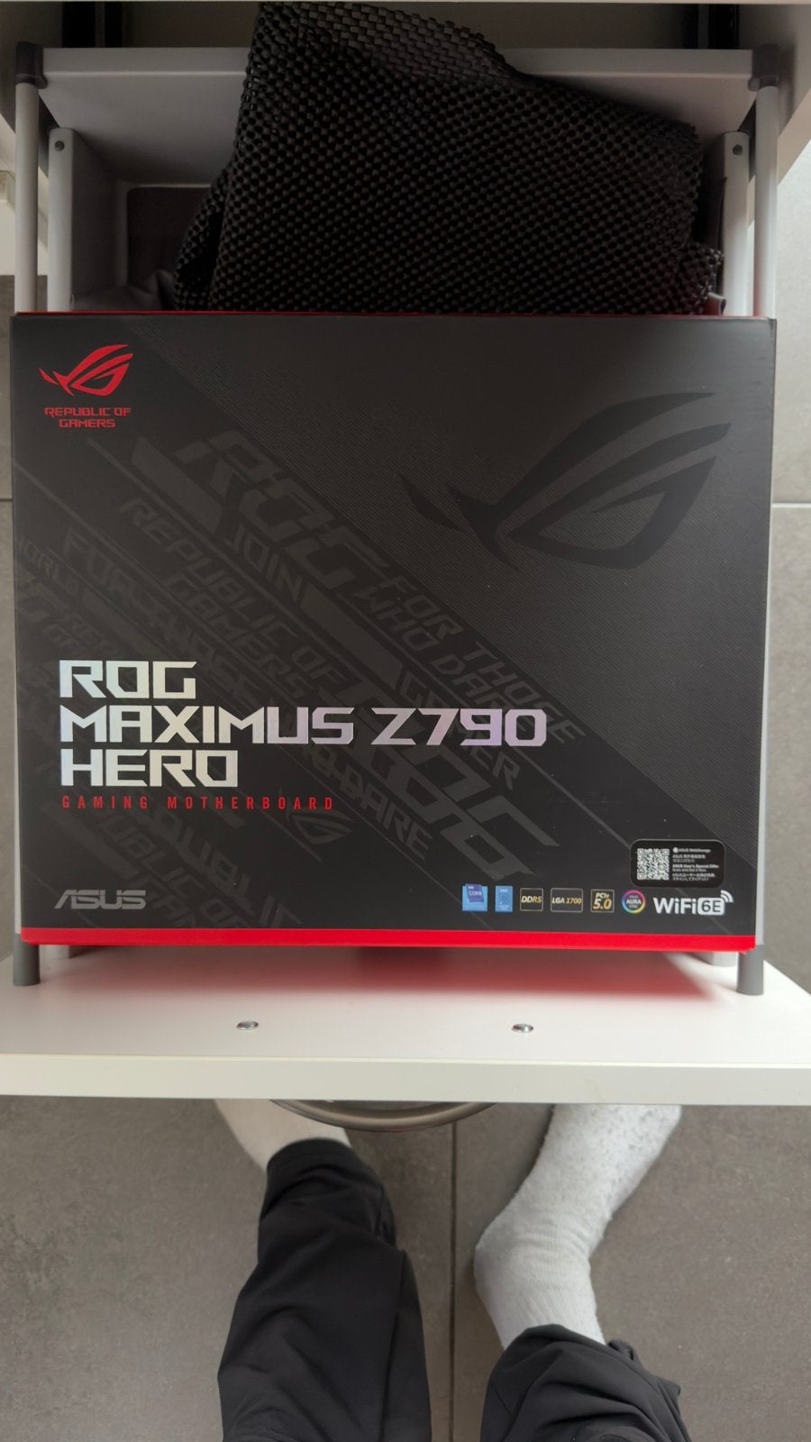 Asus Rog Maximus A790 Hero, Informatique & Logiciels, Enlèvement ou Envoi, Comme neuf, Intel, DDR5