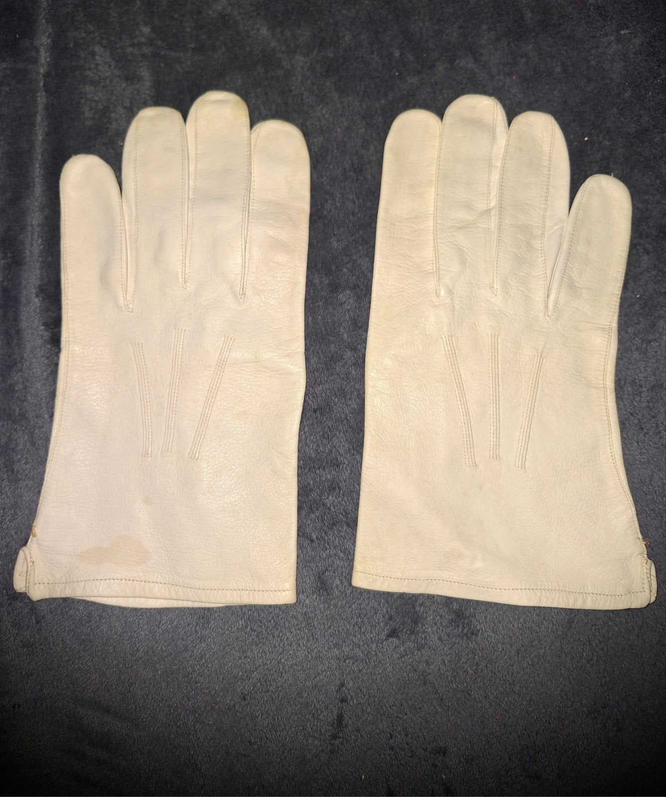 gants en cuir vintage ABL ATH 1969, Enlèvement ou Envoi, Gants