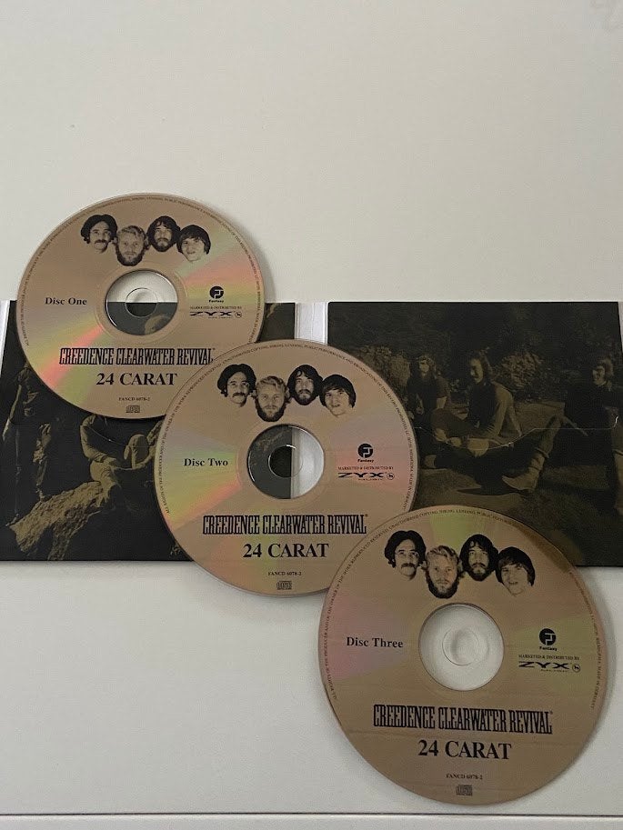 Limited Edition 3xcd "24 Carat" Creedence Clearwater Revival, Cd's en Dvd's, Cd's | Rock, Zo goed als nieuw, Poprock, Album, Ophalen