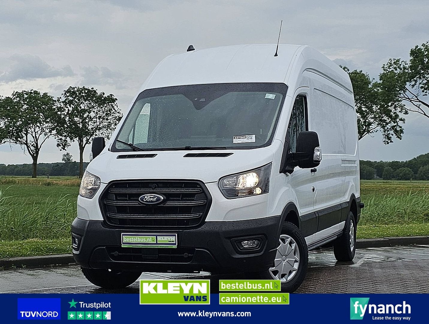 Ford TRANSIT 2.0 L3H3 FWD Nieuw Model, Auto's, Wit, Bedrijf, Ford, Te koop