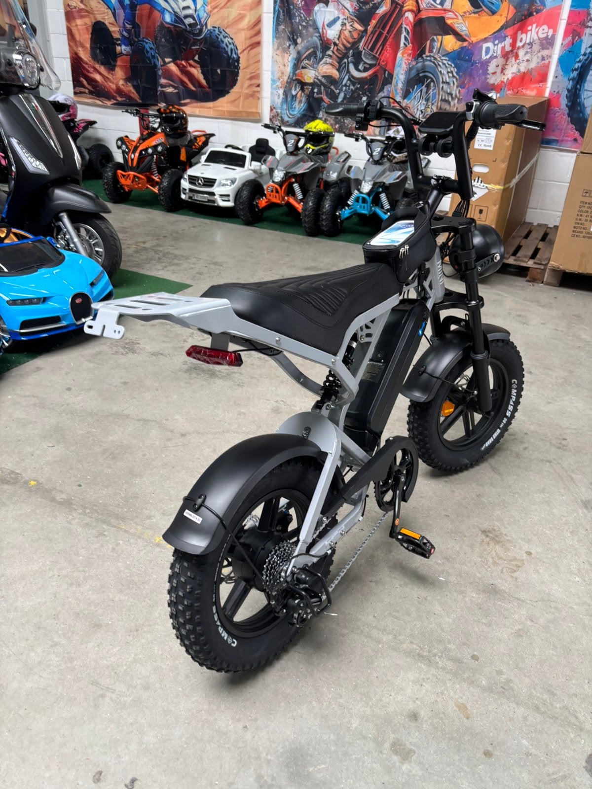 ‼️Nieuw‼️Ouxi Fatbike V20 Mini Nardo Grey 2026 in 4 Kleuren!, Nieuw