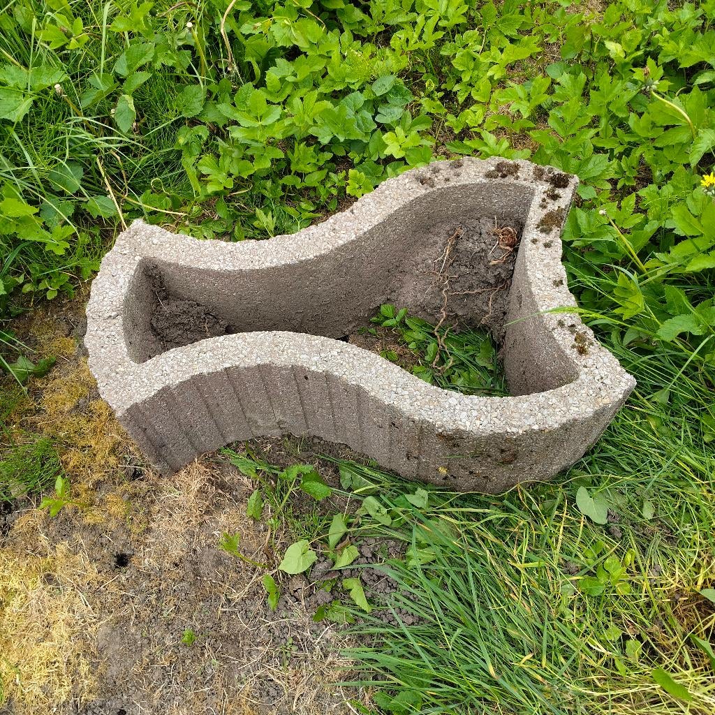 DECORATIEVE BLOEMBAKKEN, 16stuks, gratis af te halen., Tuin en Terras, Ophalen, Zo goed als nieuw, Beton, Tuin