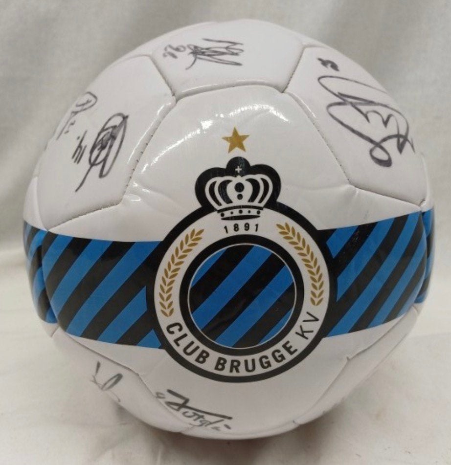 Gesigneerde voetbal Club Brugge, Sport en Fitness, Voetbal, Ophalen of Verzenden, Zo goed als nieuw