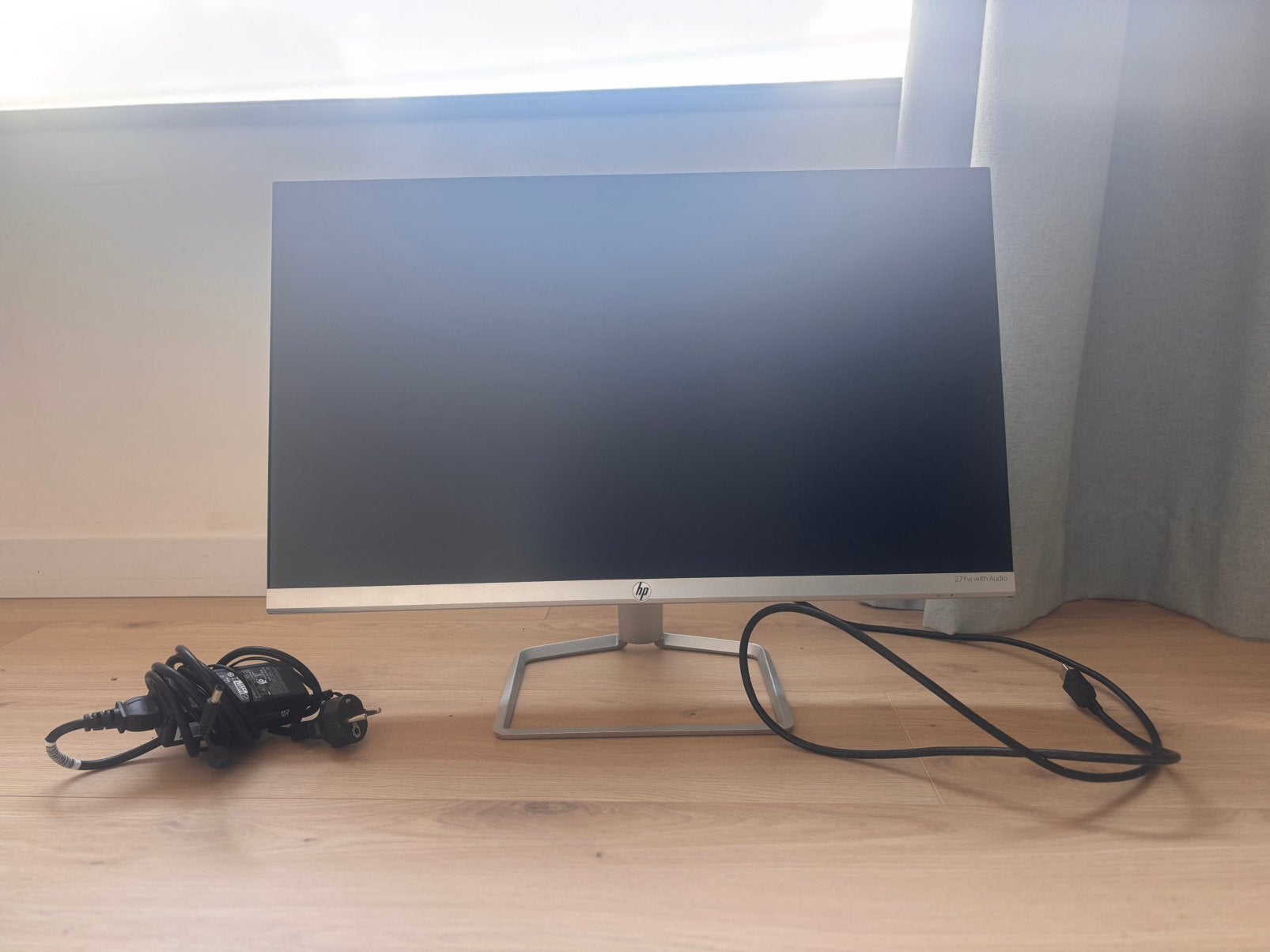 Hp 27fw monitor: full HD ips scherm: computerscherm HD, Computers en Software, Ophalen, IPS, Zo goed als nieuw, Ingebouwde speakers