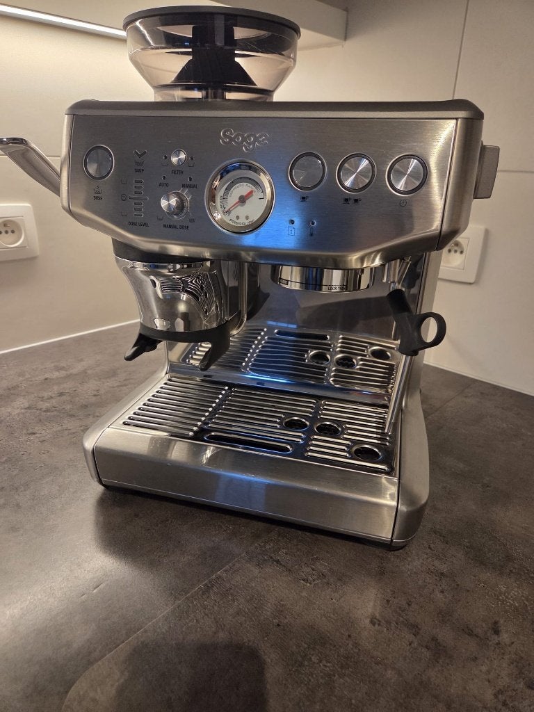 Sage Barista Exoress Impress, Réservoir d'eau amovible, Enlèvement ou Envoi, Café en grains, Cafetière