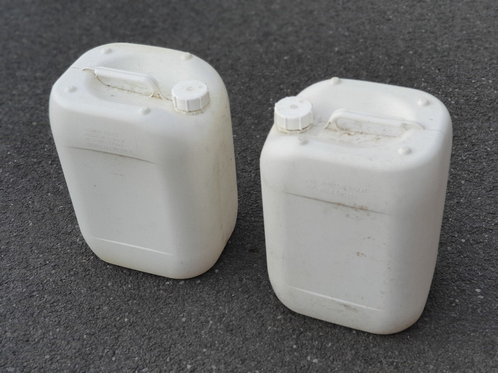 Lege bidon vat tank 20 liter, Ophalen, Zo goed als nieuw, Kunststof