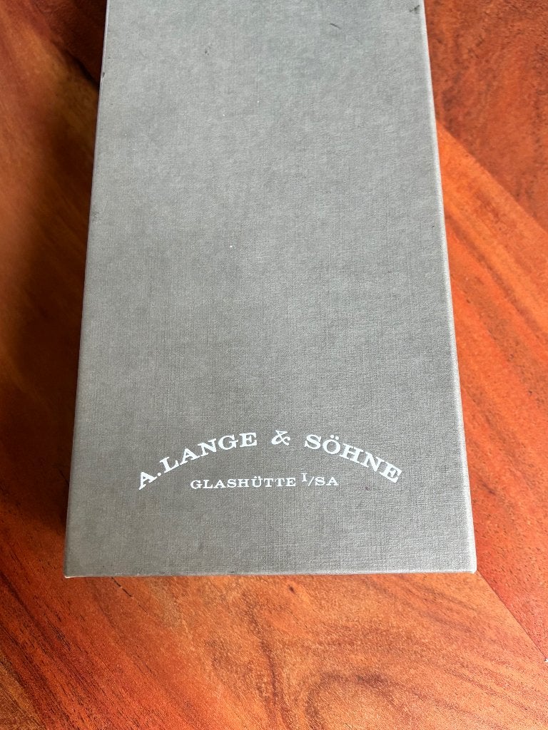 A. Lange & Sohne Service Box, Bijoux, Sacs & Beauté, Accessoires Autre, Enlèvement ou Envoi, Utilisé