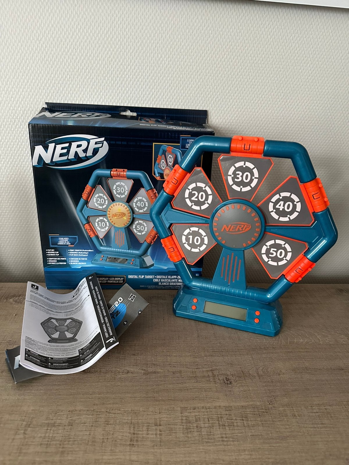 Nerf flip target, Ophalen of Verzenden, Zo goed als nieuw