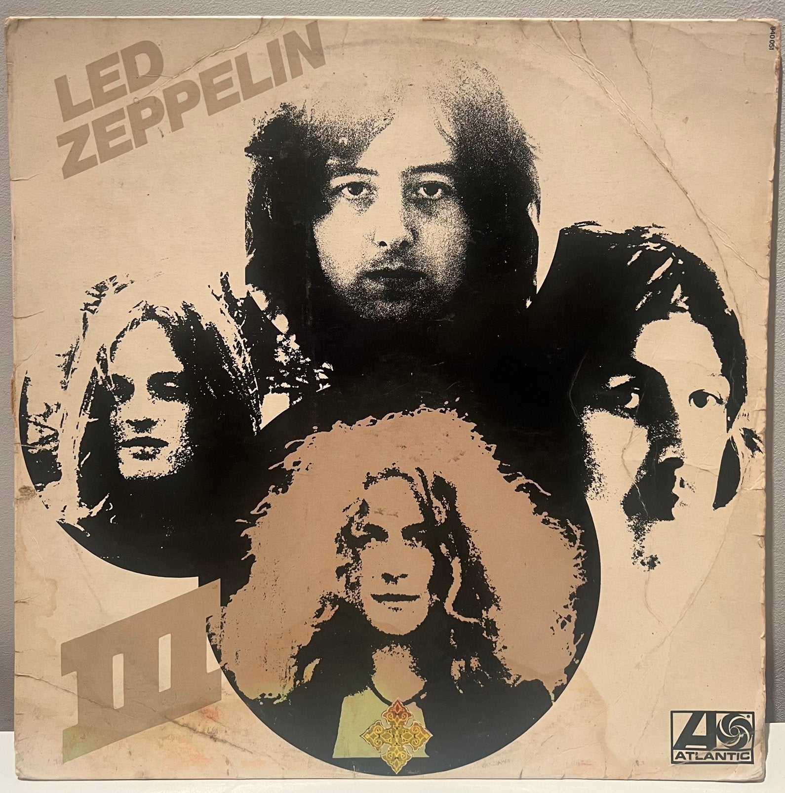 LP Led Zeppelin - Led Zeppelin III - FR 1970, LP, Gebruikt, Blues Rock, Originele persing