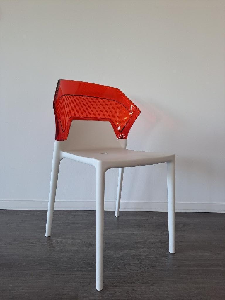 Set van 10 designstoelen, Ophalen, Kunststof, Gebruikt, Modern