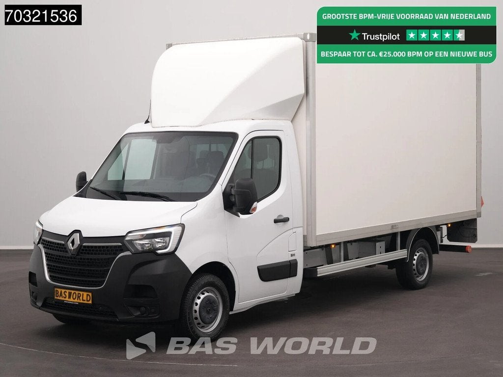 Renault Master 145PK D'Hollandia Laadklep Bakwagen LED Navi, Stof, Gebruikt, 4 cilinders, Renault